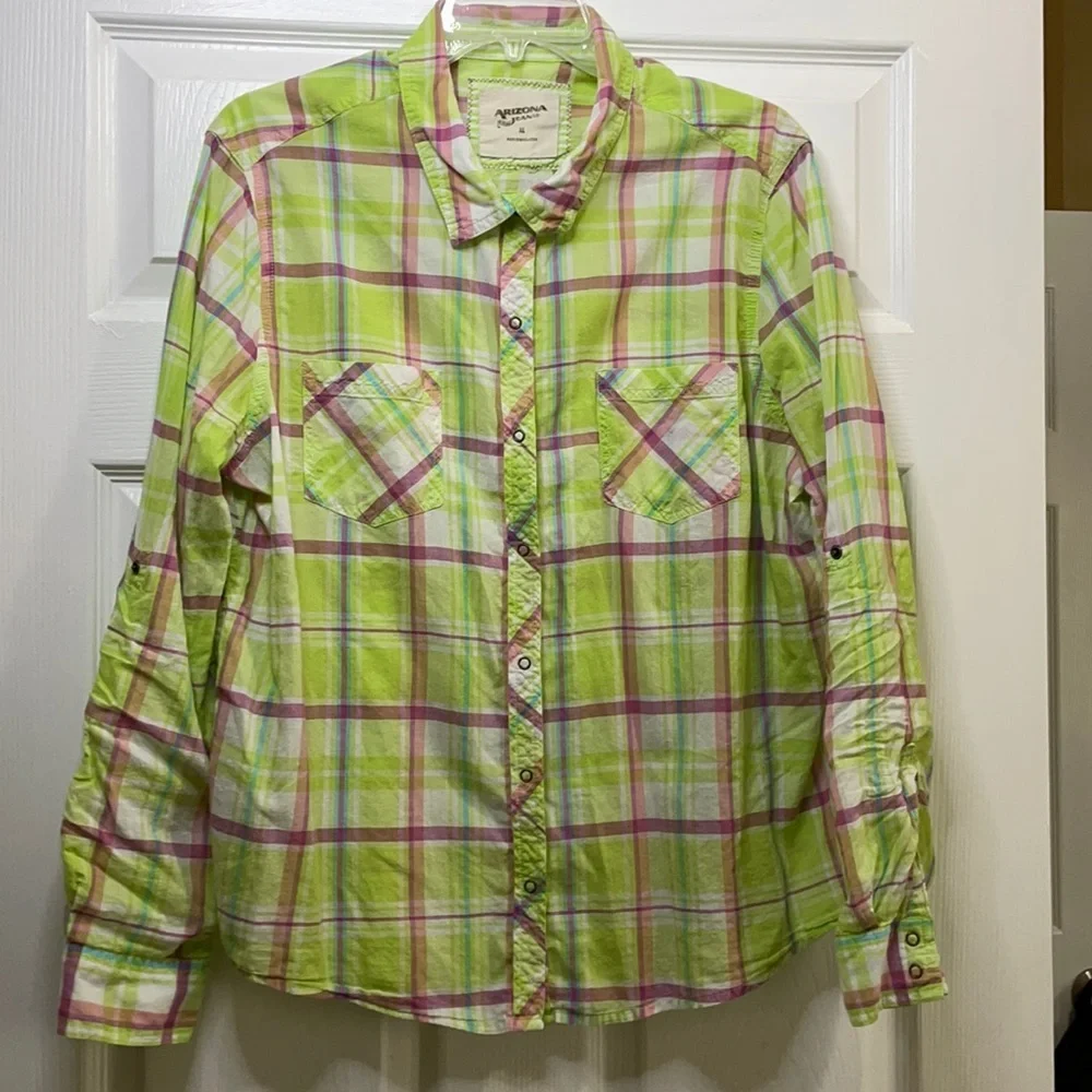 Arizona Plaid top - Picture 1 of 6
